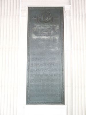 Name Plaque in the Right Rear Corner of Porch. Click for full size. Name Plaque in the Right Rear Corner of Porch image. Click for full size.