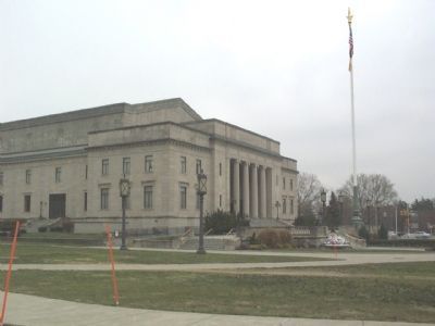 The Trenton War Memorial. Click for full size. The Trenton War Memorial image. Click for full size.