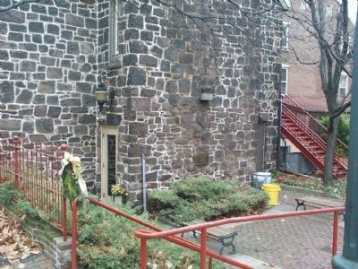 The back of the Mill Hill Playhouse.. Click for full size. The back of the Mill Hill Playhouse. image. Click for full size.