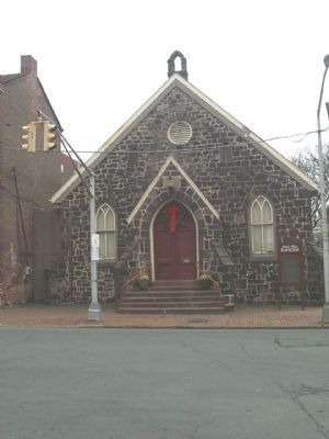 The Front of the Mill Hill Playhouse.. Click for full size. The Front of the Mill Hill Playhouse. image. Click for full size.
