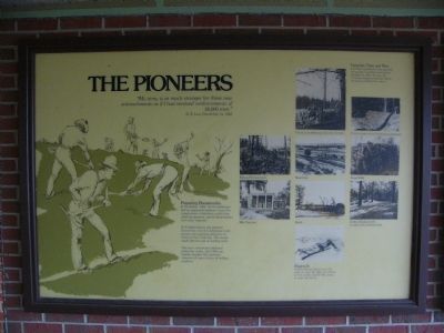 The Pioneers Marker. Click for full size. The Pioneers Marker image. Click for full size.