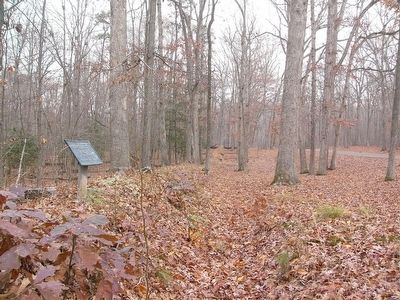 Surviving Confederate Trenches along Jackson's Line. Click for full size. Surviving Confederate Trenches along Jackson's Line image. Click for full size.