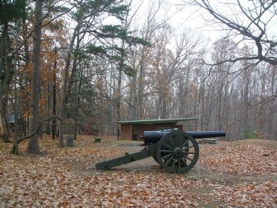 Parrott Gun on Lee's Hill image. Click for full size.