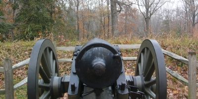 Looking down a Parrott's breech. Click for full size. Looking down a Parrott's breech image. Click for full size.