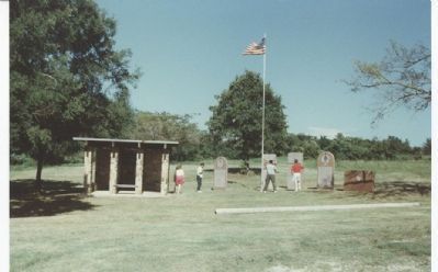 Monument Park at Honey Springs Battlefield image. Click for full size.
