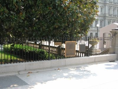 Executive Office Building Marker. Click for full size. Executive Office Building Marker image. Click for full size.