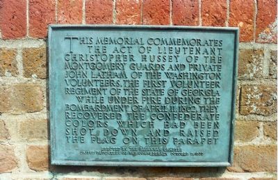 This Memorial Commemorates The Act Of... Marker image. Click for full size.