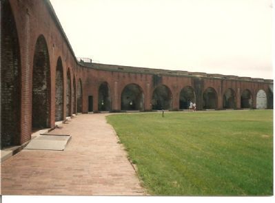 Norteast Corner of Fort Pulaski. Click for full size. Norteast Corner of Fort Pulaski image. Click for full size.