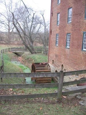 The Water Wheel and Mill Race. Click for full size. The Water Wheel and Mill Race image. Click for full size.