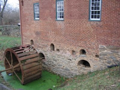 Waterwheel and Mill Race. Click for full size. Waterwheel and Mill Race image. Click for full size.