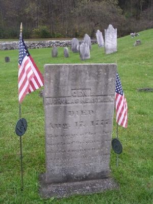 The Grave of General Herkimer image. Click for full size.
