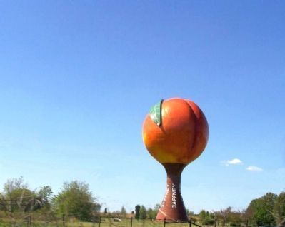 Nearby ,The Famous Peachoid of Gaffney image. Click for full size.