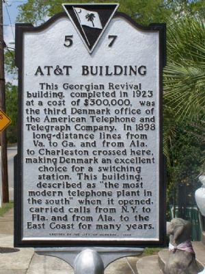 AT&T Building Marker. Click for full size. AT&T Building Marker image. Click for full size.