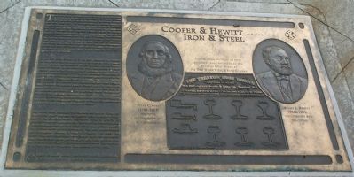 Cooper & Hewitt .. Iron & Steel Marker image. Click for full size.