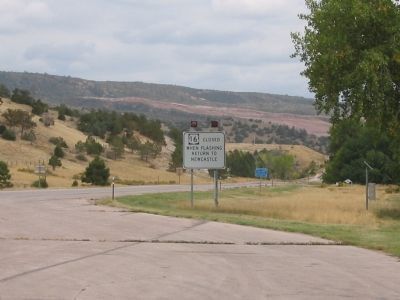 Eastbound View from Marker. Click for full size. Eastbound View from Marker image. Click for full size.