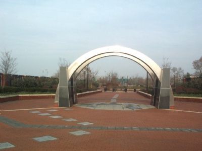 The four subject markers under the 20th Century Arch image. Click for full size.