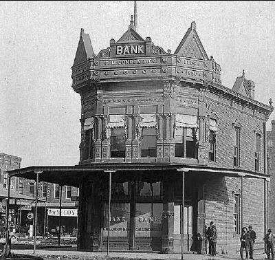 C. M. Condon and Company Bank, Coffeyville, Kansas image. Click for full size.