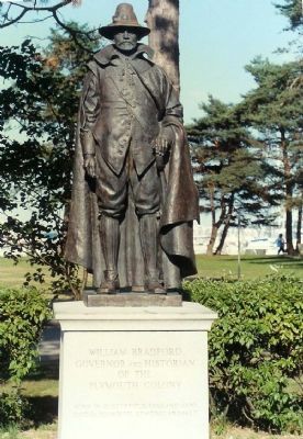 William Bradford Monument image. Click for full size.