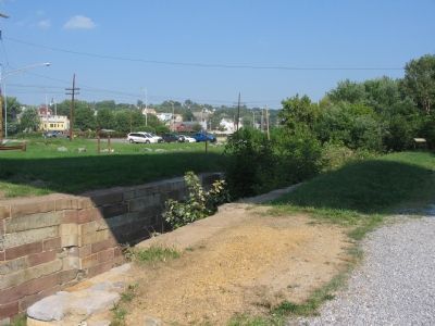 Marker Beside Lock 30. Click for full size. Marker Beside Lock 30 image. Click for full size.