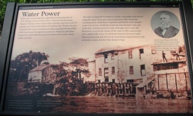 Water Power Marker. Click for full size. Water Power Marker image. Click for full size.