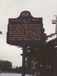 Village of La Mott. Click for full size. Village of La Mott image. Click for full size.