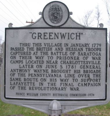 "Greenwich" Marker. Click for full size. "Greenwich" Marker image. Click for full size.