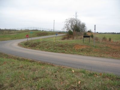 Marker at the Intersection of Beverly's Ford and St. James Curch Roads image. Click for full size.