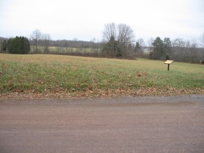 Across St. James Church Road from this marker a CWPT Trailhead image. Click for full size.