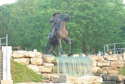The Buffalo Soldier Monument Marker image. Click for more information.