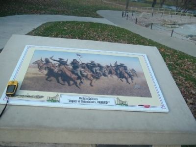The Buffalo Soldier Monument Marker image. Click for full size.