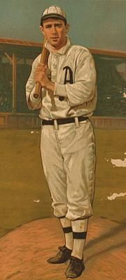 Baker with the Philadelphia Athletics image. Click for full size.