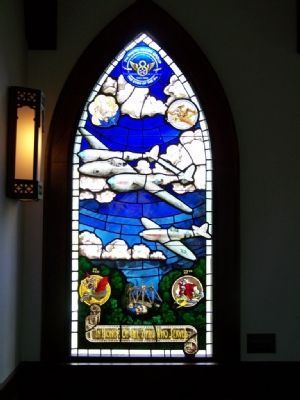 Chapel Of The Fallen Eagles Window image. Click for full size.