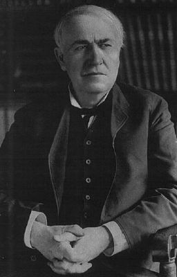 Thomas A. Edison (1847–1931) image. Click for full size.