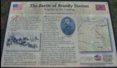 The Battle of Brandy Station Marker image. Click for full size.