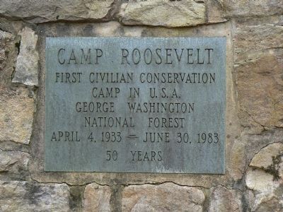 Camp Roosevelt. Click for full size. Camp Roosevelt image. Click for full size.