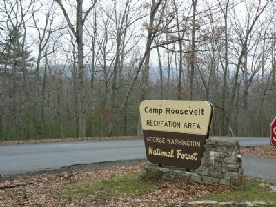 Camp Roosevelt Recreation Area Entrance. Click for full size. Camp Roosevelt Recreation Area Entrance image. Click for full size.