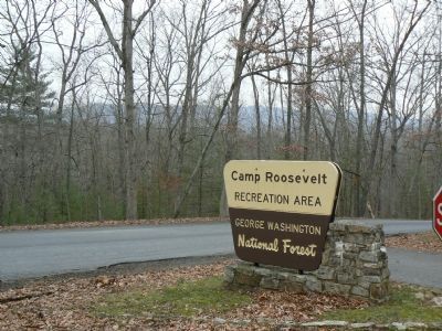 Camp Roosevelt Recreation Area Entrance image. Click for full size.
