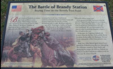 The Battle of Brandy Station Marker image. Click for full size.