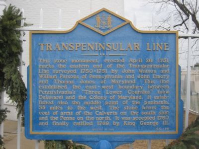 Transpeninsular Line Marker image, Touch for more information