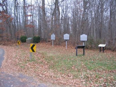 Several Markers at the Cedar Mountain Battlefield. Click for full size. Several Markers at the Cedar Mountain Battlefield image. Click for full size.