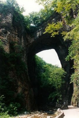 The Natural Bridge View from 1994 image. Click for full size.