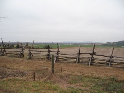 Looking Northeast to the Federal Lines image. Click for full size.