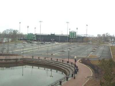 Looking at Riverfront Stadium from South Riverwalk Park. Click for full size. Looking at Riverfront Stadium from South Riverwalk Park image. Click for full size.