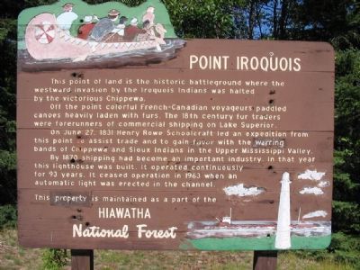 Point Iroquois Marker image. Click for full size.