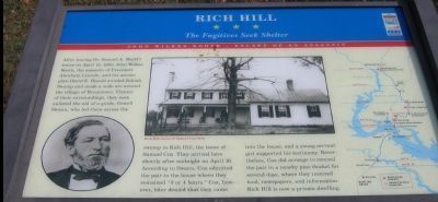 Rich Hill sign. Click for full size. Rich Hill sign image. Click for full size.