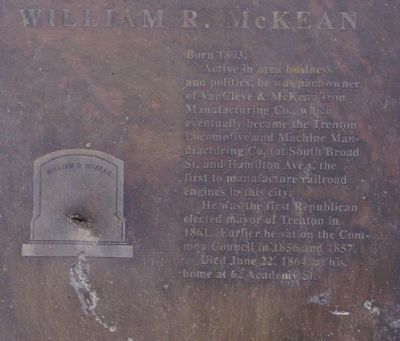 William R. McKean Marker. Click for full size. William R. McKean Marker image. Click for full size.