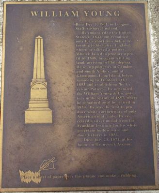 William Young Marker. Click for full size. William Young Marker image. Click for full size.