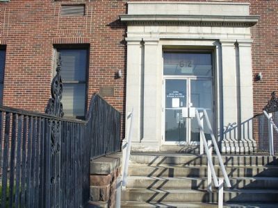 Residence of John A. Roebling Front Door. Click for full size. Residence of John A. Roebling Front Door image. Click for full size.