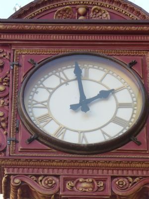 Kelsey Building Clock. Click for full size. Kelsey Building Clock image. Click for full size.