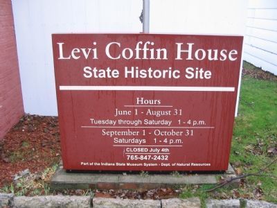 Levi Coffin House image. Click for full size.